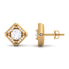 Vibrant Grown Labs-Classic Lab Grown Diamond Stud Earrings