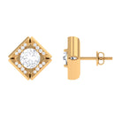 Vibrant Grown Labs-Classic Lab Grown Diamond Stud Earrings