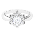 Vibrant Grown Labs-Lab Grown Diamond Nature Inspired Promise Ring