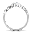 Lab Grown Diamond Promise Engagement Ring Lab Grown Diamond - ( EF-VS ) - Color and Clarity - Vibrant Grown Labs