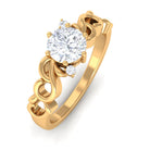 Lab Grown Diamond Promise Engagement Ring Lab Grown Diamond - ( EF-VS ) - Color and Clarity - Vibrant Grown Labs