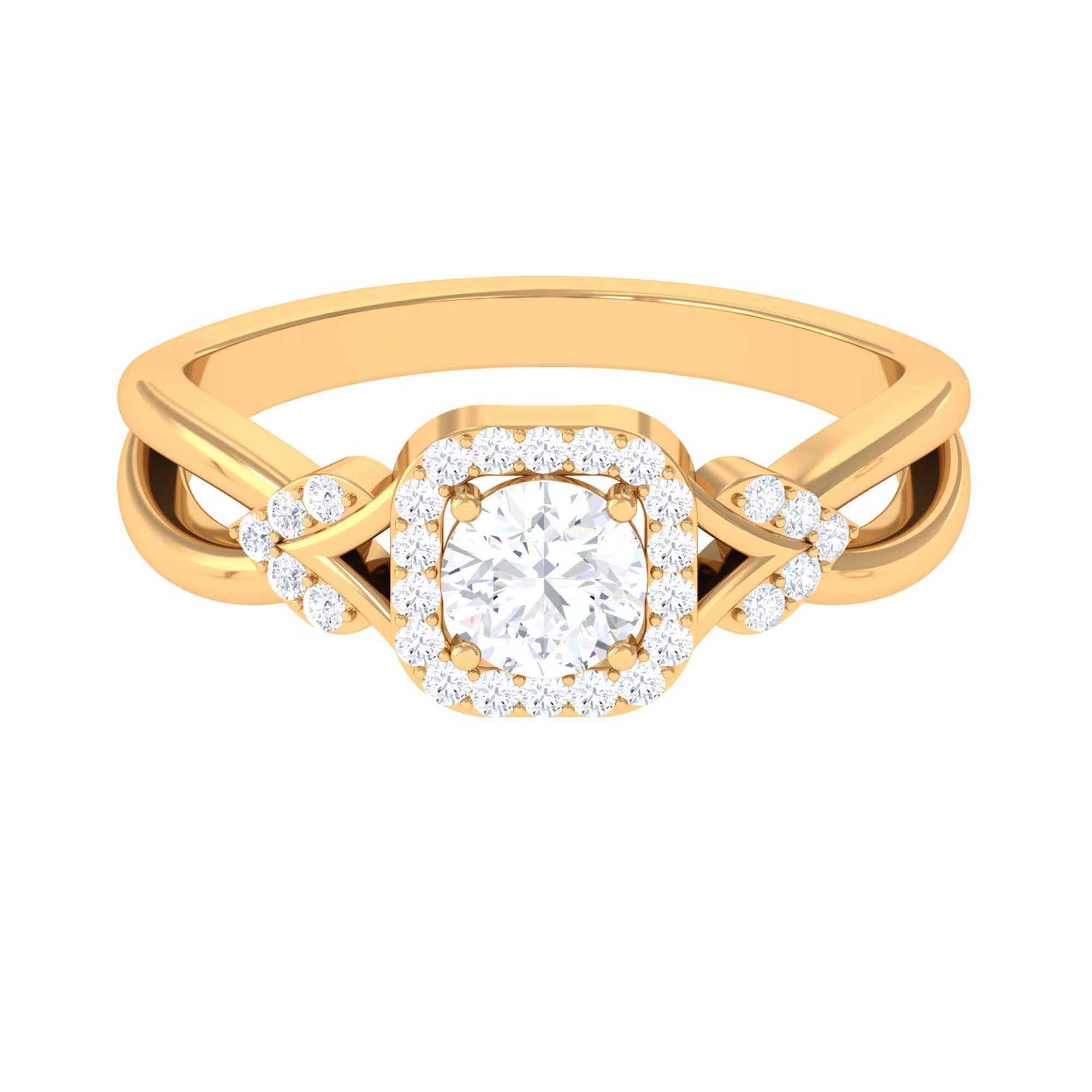 Vibrant Grown Labs-Lab Grown Diamond Engagement Ring